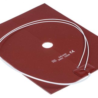 Tappetino riscaldante in silicone RS PRO, 240 V c.a., 100 W, 150 x 200mm, +200°C