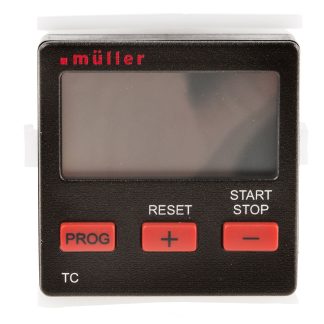 Temporizzatore per montaggio a pannello Muller, SPDT, 230 V c.a., 1 canale, Secondi