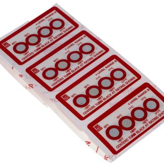 Etichetta termosensibile Irreversibile RS PRO, da 60°C a 77°C, 45mm x 23mm, conf. da 10 pz.