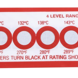 Etichetta termosensibile Irreversibile RS PRO, da 127°C a 143°C, 45mm x 23mm, conf. da 10 pz.