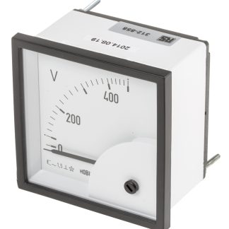 Voltmetro analogico in c.a. HOBUT, foro da 68 x 68 mm