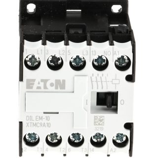 Contattore Eaton, serie DILEM, 3 poli, 3 NO, 9 A, 4 kW, bobina 230 V ca