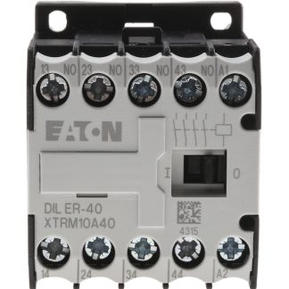 Contattore Eaton, serie DILER, 4NO, 10 A, bobina 230 V ca
