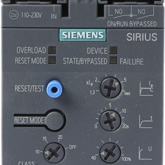 Avviatore soft-start Siemens, 3 fasi, 30 kW, 480 V c.a., IP00