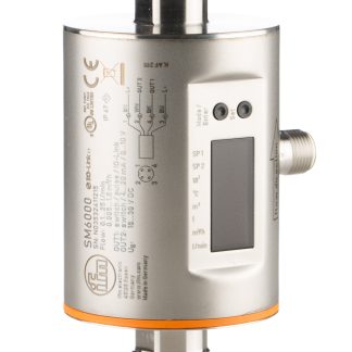 Regolatore di flusso ifm electronic, flusso 0,1 → 25 L/min, PNP, Ø tubo 1/2 poll.