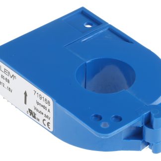 Trasformatore di corrente LEM, ingresso 50A, 100:1, foro 21mm