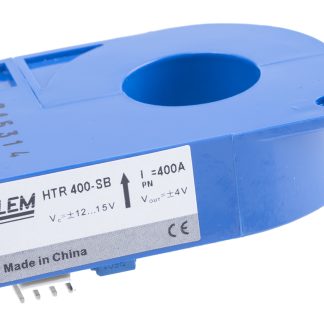 Trasformatore di corrente LEM, ingresso 400A, 800:1, foro 21mm