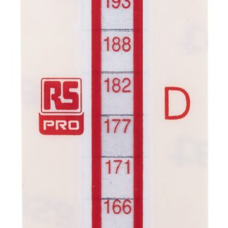 Etichetta termosensibile Irreversibile RS PRO, da 160°C a 199°C, 18mm x 51mm, conf. da 10 pz.