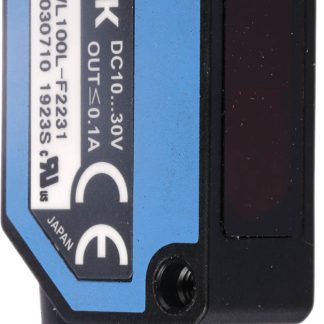 Sensore fotoelettrico Rettangolare SICK, a soppressione di sfondo, rilevamento 30 mm → 300 mm, uscita PNP