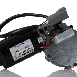 Motore c.c. Bosch, 24 V c.c., 14,4/8,8 W, 46/28 giri/min