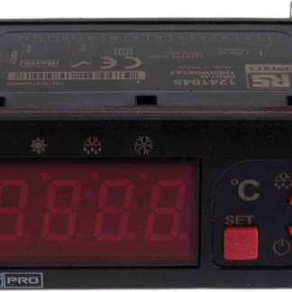 Regolatore di temperatura On/Off RS PRO, 230 V ca, 77 x 35mm, 1 uscita Relè