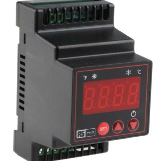 Regolatore di temperatura On/Off RS PRO, 230 V ca, 54 x 94mm, 1 uscita Relè