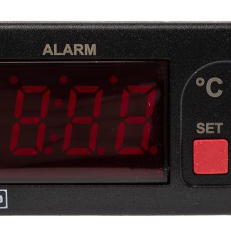 Indicatore di temperatura RS PRO, 24 V ca/cc, 77 x 35mm