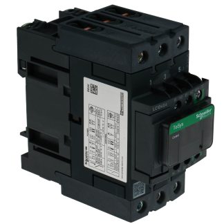 Contattore Schneider Electric, serie LC1D, 3 poli, 3 NO, 40 A, 18,5 kW, bobina 24 V c.c.
