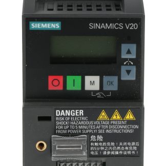 Inverter Siemens, 0,75 W, 230 V c.a., 1 fase, 0 → 550Hz