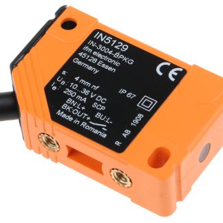 Sensore di prossimità a parallelepipedo ifm electronic, rilevamento 4 mm, 10 → 36 V c.c.