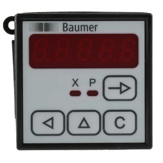 Contatore Baumer, 10kHz, display LED 5 cifre, 24 V c.c.