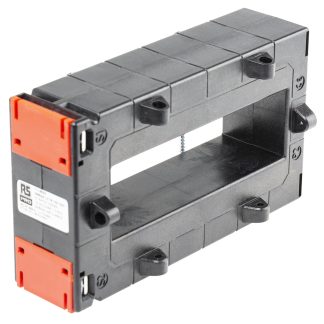 Trasformatore di corrente RS PRO, ingresso 1000A, uscita 5 A, 1000:5, foro 38 x 128mm