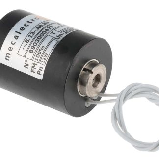 Solenoide lineare Mecalectro, 24 V c.c., corsa max. 14mm, tenuta 2 → 4N