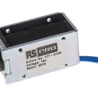 Solenoide lineare A trazione RS PRO, 12 V c.c.