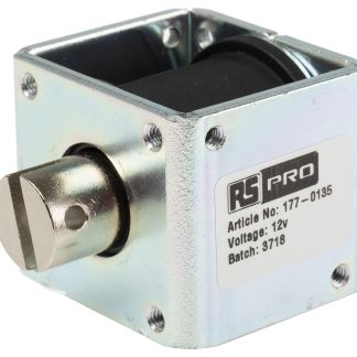 Solenoide lineare A trazione RS PRO, 12 V c.c.