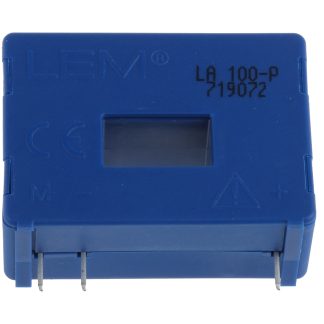 Trasformatore di corrente LEM, ingresso 150A, uscita 50 mArms, 150:1, foro 12.7 x 7mm