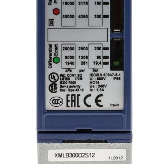 Pressostato Telemecanique Sensors, 300bar max