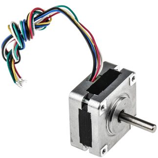 Motore passo passo Ibrido RS PRO, ang. 1.8°, 6,5 V,Ø asta 5mm