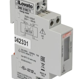 Contatore di energia Lovato, DME, monofase fasi, display LCD a 5 + 1 cifre