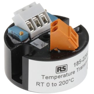 Trasmettitore di temperatura RS PRO, ingresso PT100, 12 → 36 V c.c