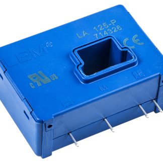 Trasformatore di corrente LEM, ingresso 200A, uscita 125 mArms, 200:1, foro 13 x 11mm