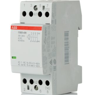 Contattore ABB, 4 poli, 4 NA, 25 A, 4 kW, bobina 230 V c.a.