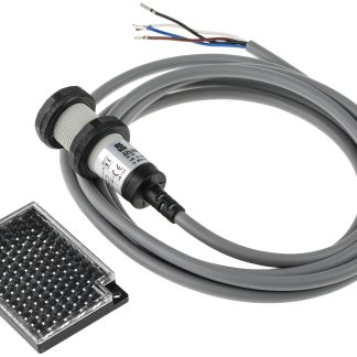 Sensore fotoelettrico Cilindrico RS PRO, a retroriflessione, rilevamento 3 m, uscita PNP NO+NC