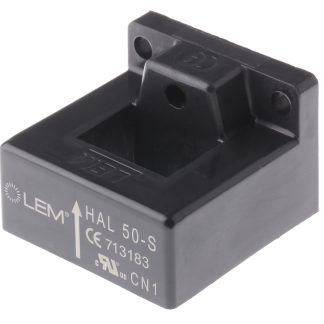 Trasformatore di corrente LEM, ingresso 50A, 150:1, foro 20 x 15mm