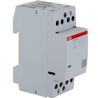 Contattore ABB, serie ESB, 2 poli, 2 NA, 25 A, 1,3 kW, bobina 230 V c.a.