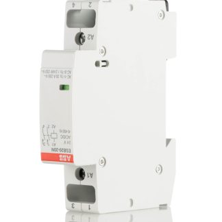 Contattore ABB, serie ESB, 2 poli, 2 NA, 20 A, 1,3 kW, bobina 24 V