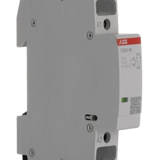 Contattore ABB, serie ESB, 2 poli, 1 NO + 1 NC, 20 A, 4,6 kW, bobina 230 V c.a.