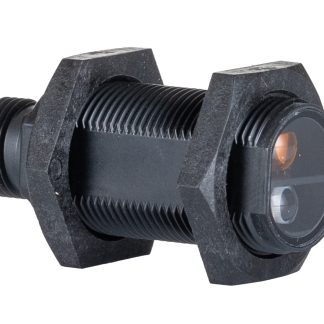 Sensore fotoelettrico Cilindrico Omron, a soppressione di sfondo, rilevamento 100 mm, uscita PNP