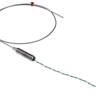 Termocoppia tipo K, Ø sonda 1.5mm, lungh. sonda 500mm, +1100°C