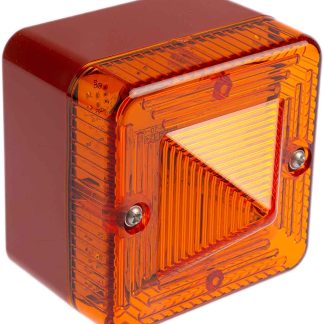 Segnalatore Lampeggiante e2s, Xeno, Ambra, 24 V ca/cc