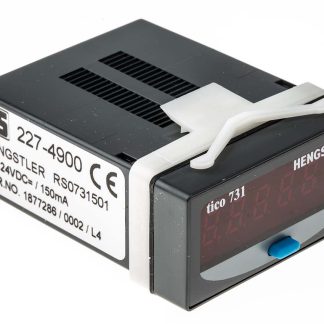 Contatore Hengstler, Impulsi, 7.5kHz, display LED 6 cifre, 12 → 24 V c.c.