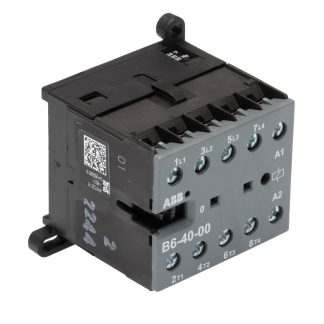 Contattore ABB, 4 poli, 4 NA, 20 A, 4 kW, bobina 24 V