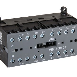Contattore Reversibile ABB, serie GJL, 3 poli, 3 NA, 20 A, 4 kW, bobina 24 V