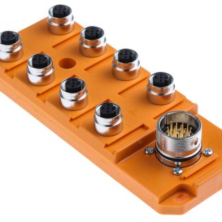 Scatola sensore Lumberg Automation, 8 porte, connettore M12
