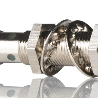 Sensore di prossimità Cilindro filettato RS PRO, M12, rilevamento 8 mm