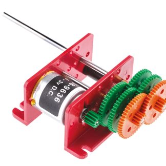 Motoriduttore RS PRO, 3 V c.c., 2,51 W, 2.3700 → giri/min