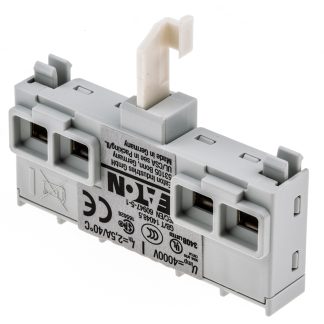 Contatto ausiliario Eaton, 2 contatti, 1 N/C + 1 N/A, montaggio frontale, serie NHI-E-11