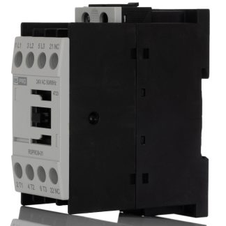 Contattore ElectroMechanical RS PRO, 3 poli, 1NC, 9 A, 4 kW, bobina 24 V CA