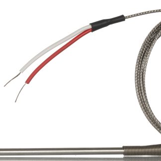 Termocoppia per uso intensivo tipo K, Ø sonda 4.5mm, lungh. sonda 150mm, +350°C