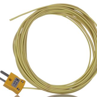 Termocoppia sigillata ermeticamente tipo K, Ø sonda 7/0.2mm, lungh. sonda 5m, +260°C